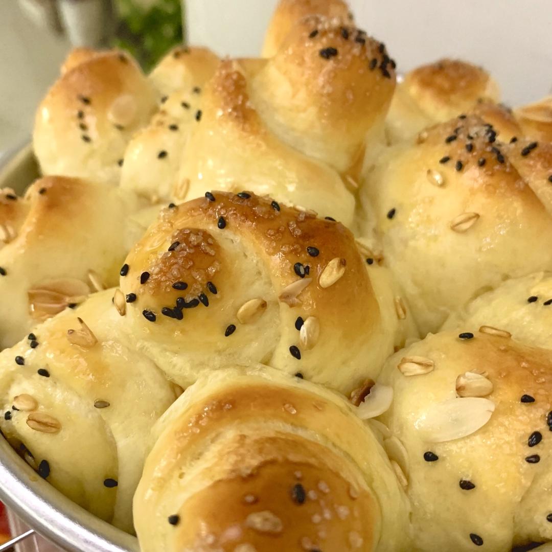 蜂蜜脆底小面包