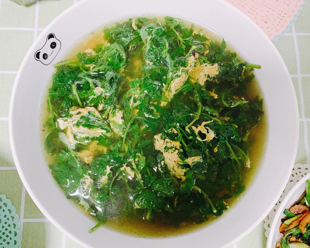 callmedsp做的夏日菊花脑蛋汤