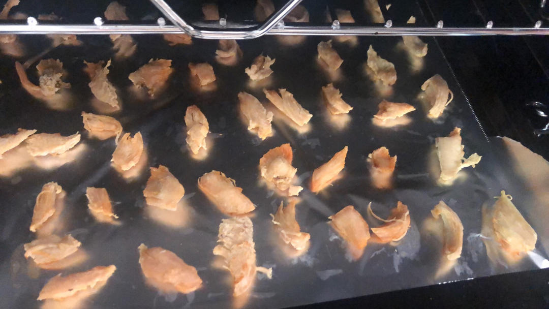 烤箱鸡肉干狗零食
