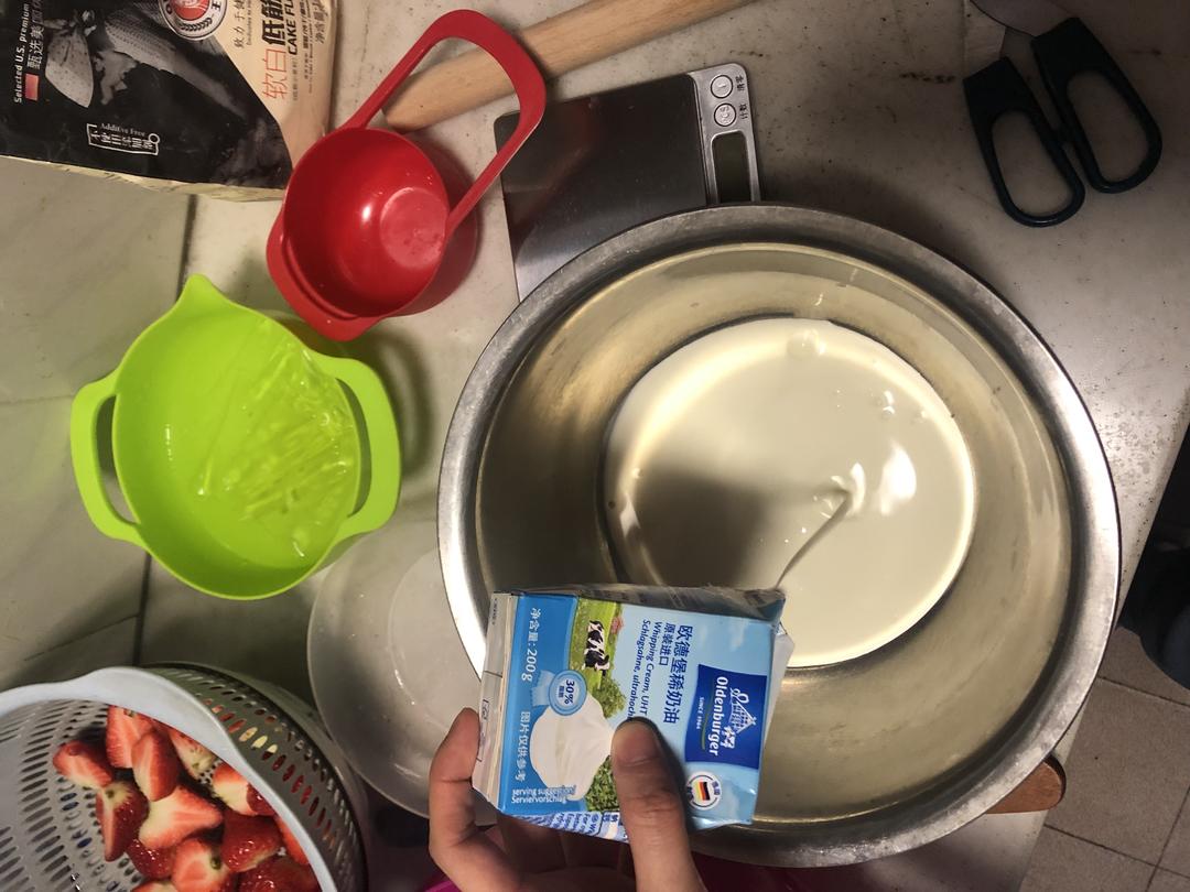 纯奶手撕吐司的做法 步骤1