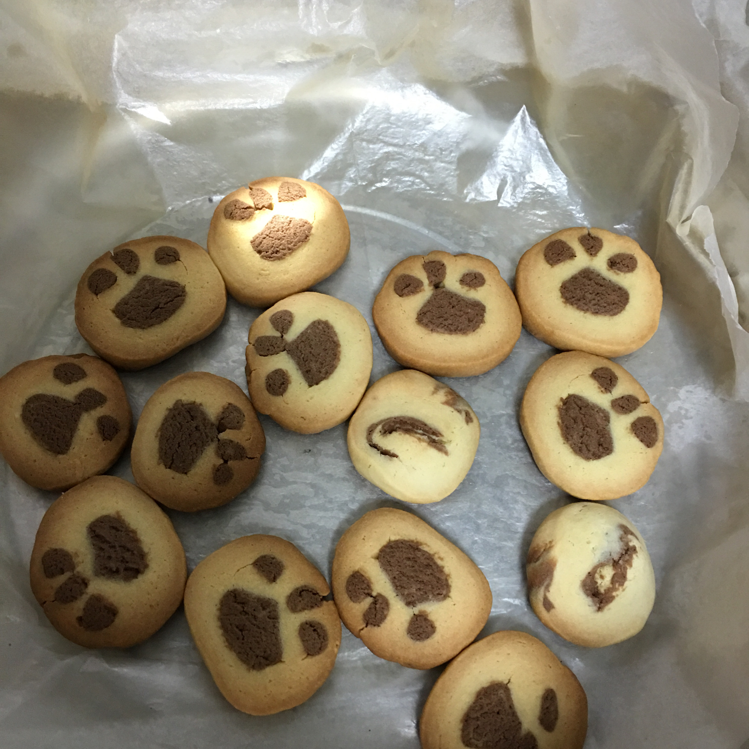 酥脆的黄油饼干（曲奇？）