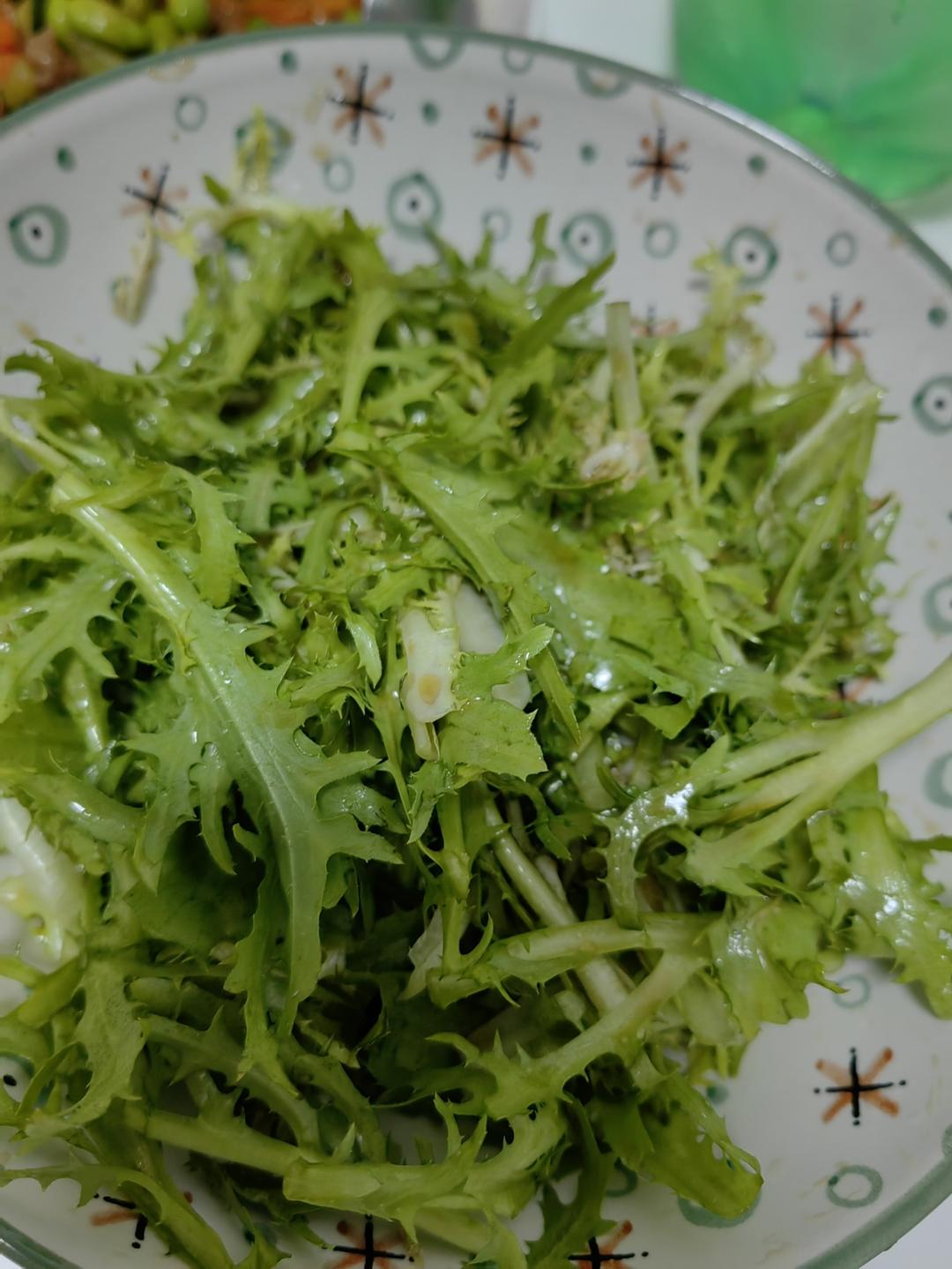 凉拌苦菊菜（酸甜版）