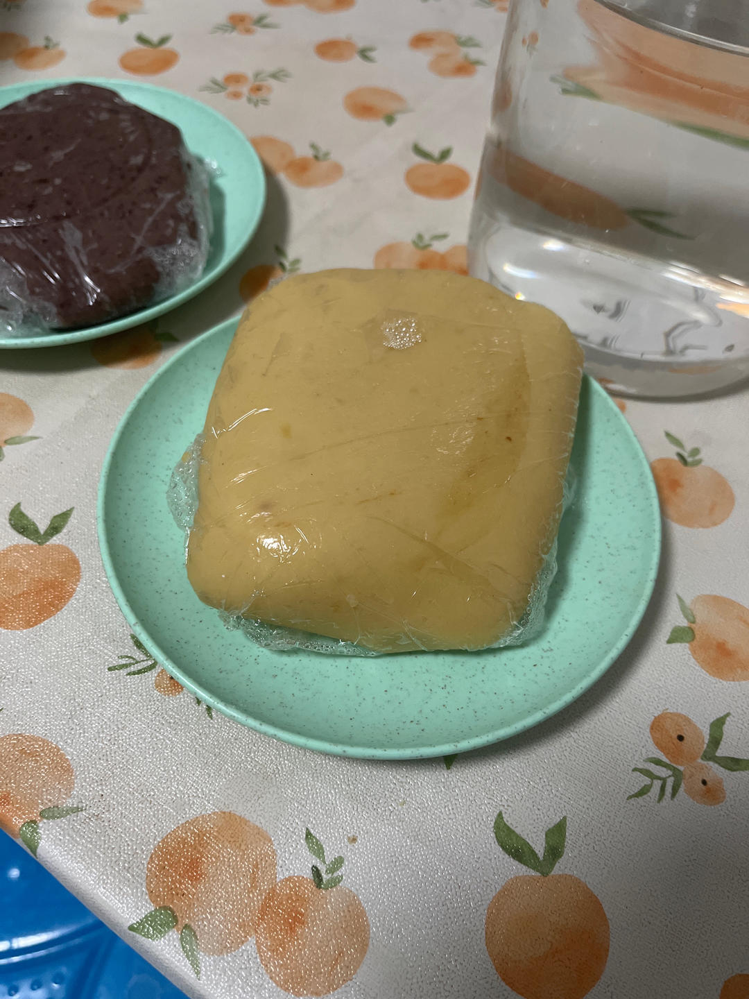 细腻绿豆沙馅和绿豆糕