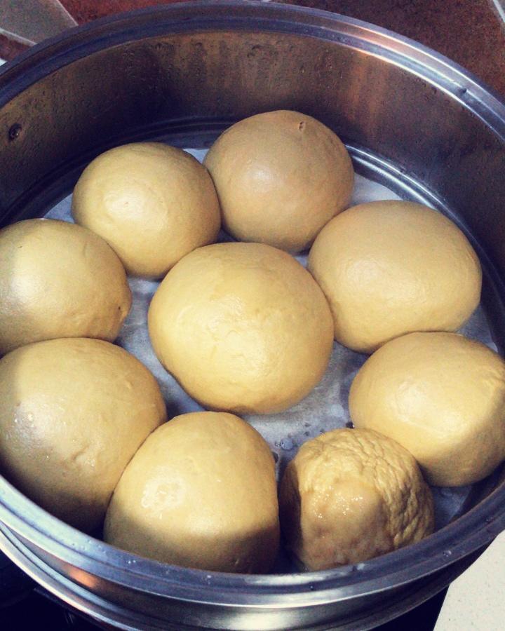 有着面包口感的红糖馒头（一次发酵）