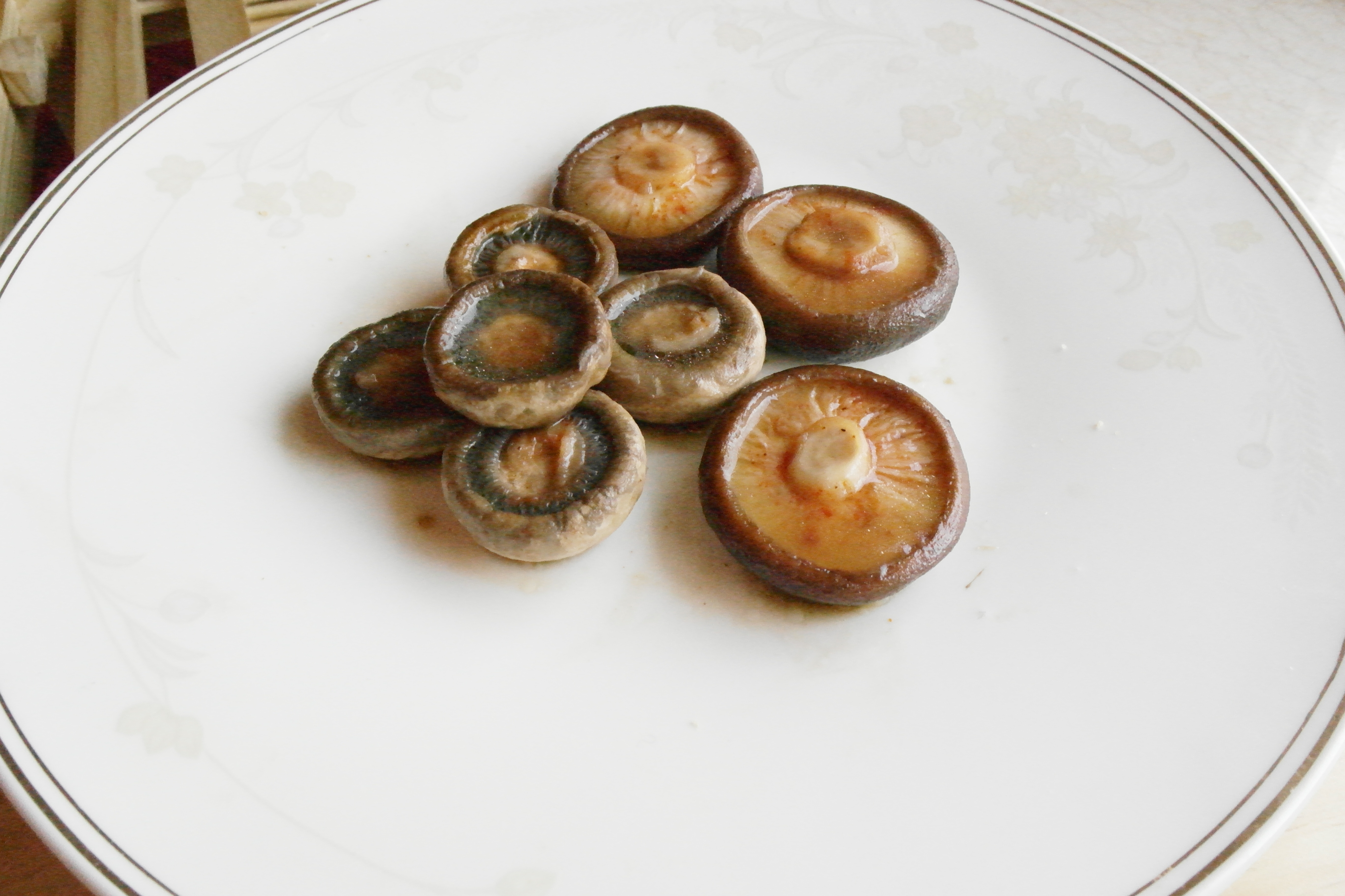 煎（烤）蘑菇 香菇 口蘑的做法