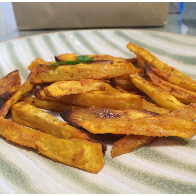 【曼食慢语】香辣烤红薯条