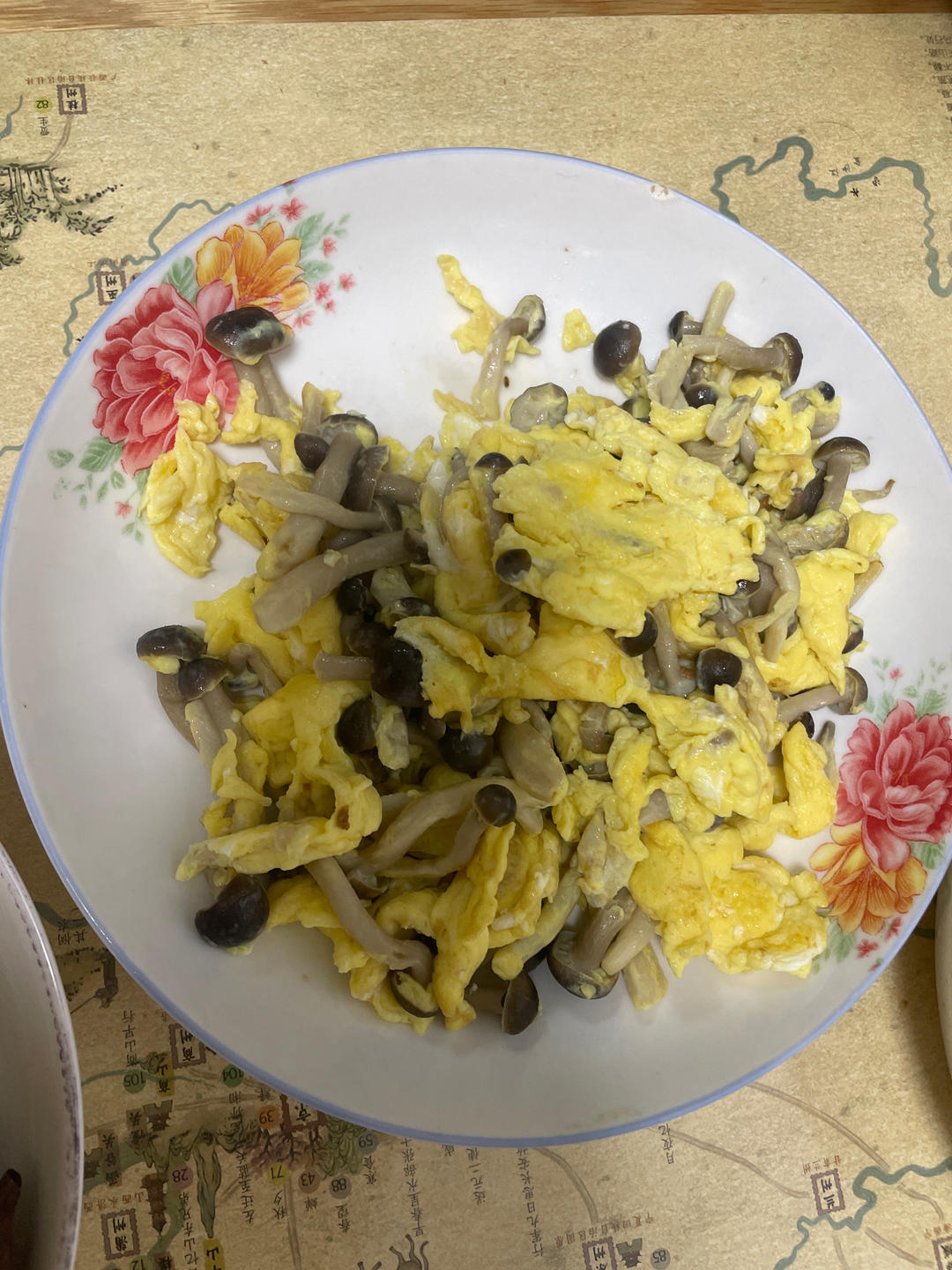 蟹味菇炒蛋