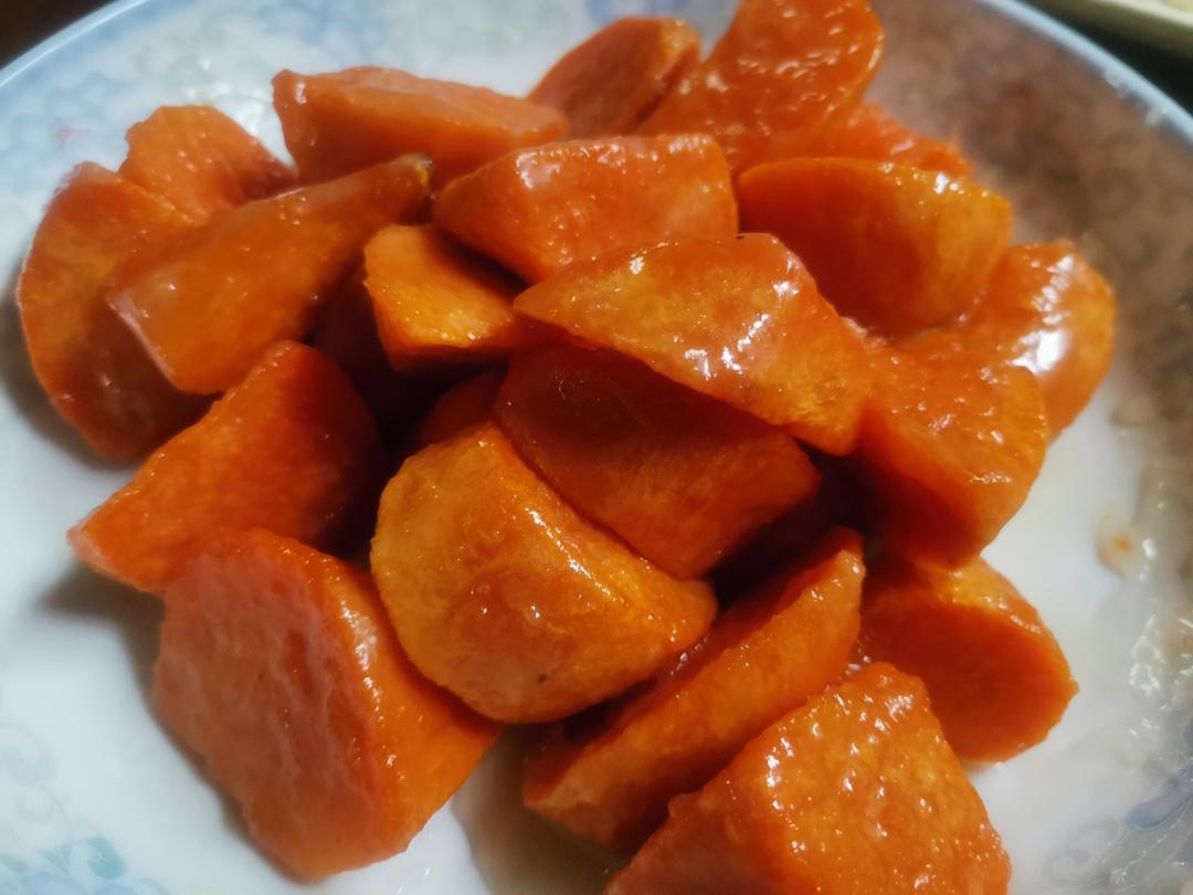 拔丝2米的水油拔丝红薯