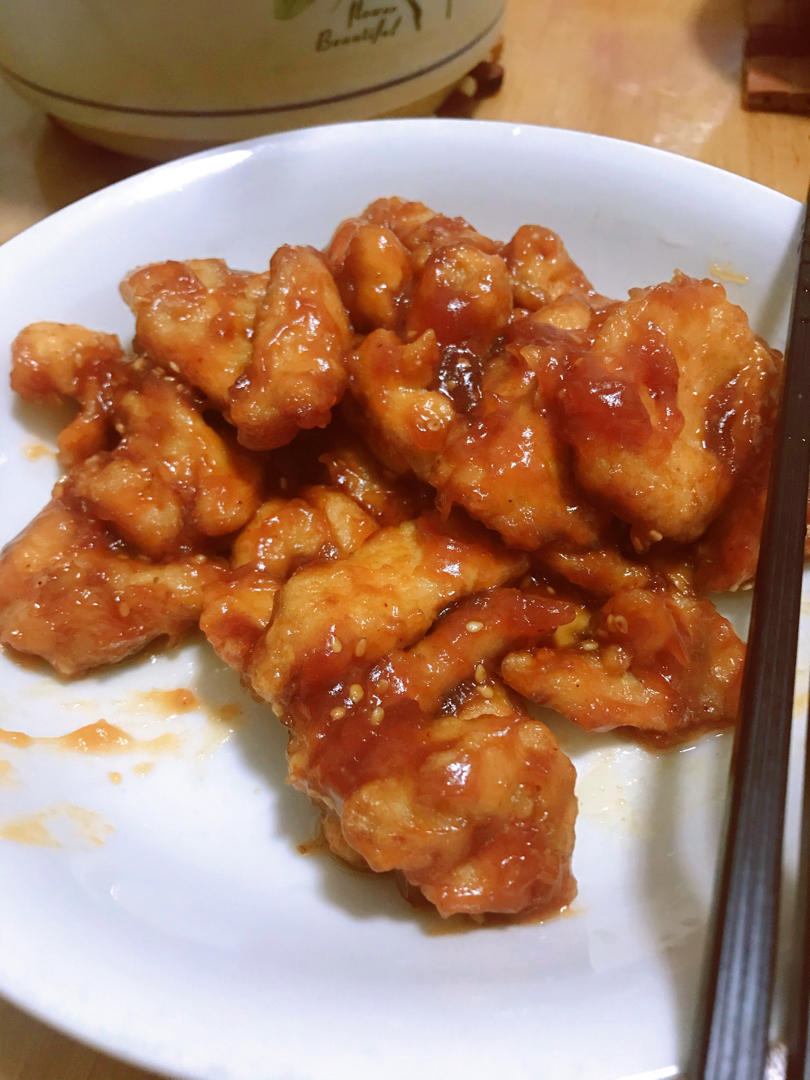 糖醋里脊 超嫩鸡胸肉版