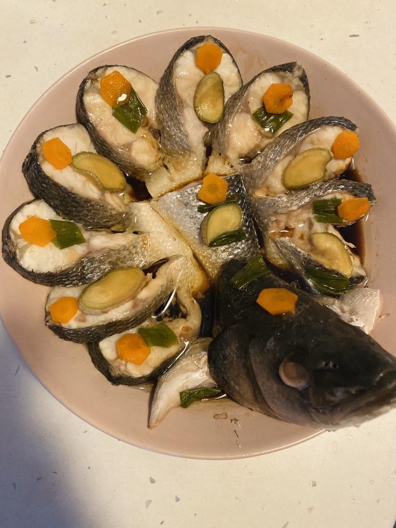 清蒸孔雀开屏鱼