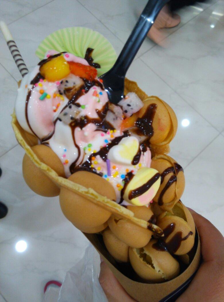 123开始了做的鸡蛋仔