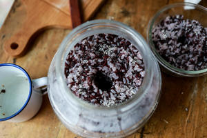 《紫米醪糟》&《紫米醪糟三鲜冰粉》的做法 步骤9