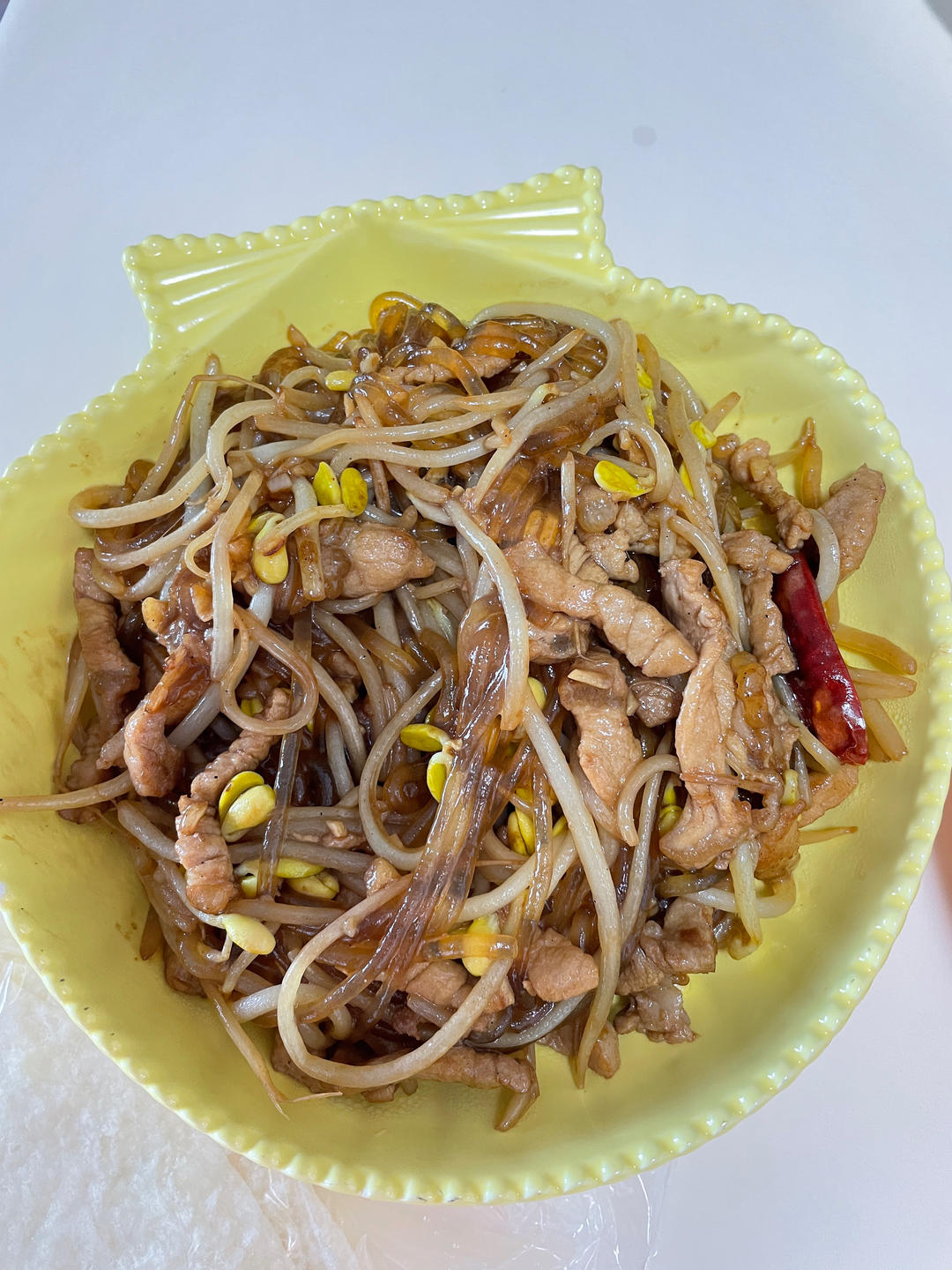 素炒豆芽（东北版）