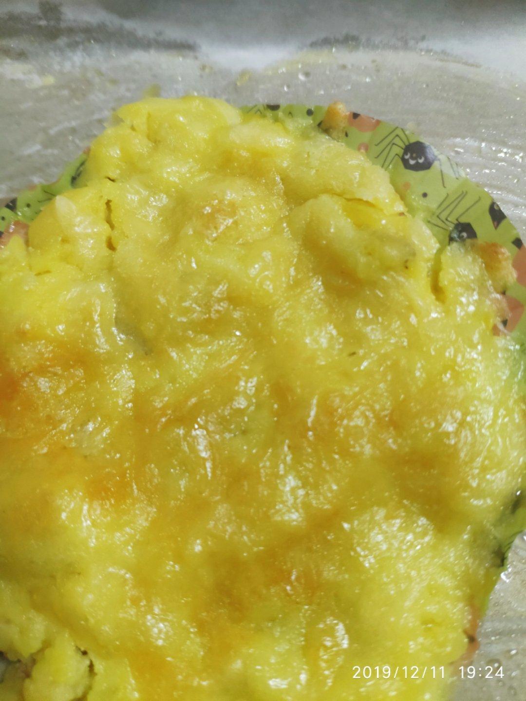 芝士奶油焗红薯