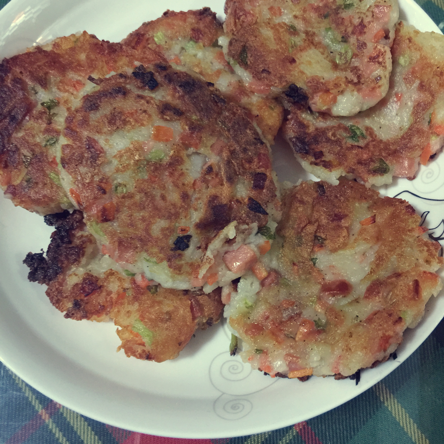 土豆火腿早餐饼