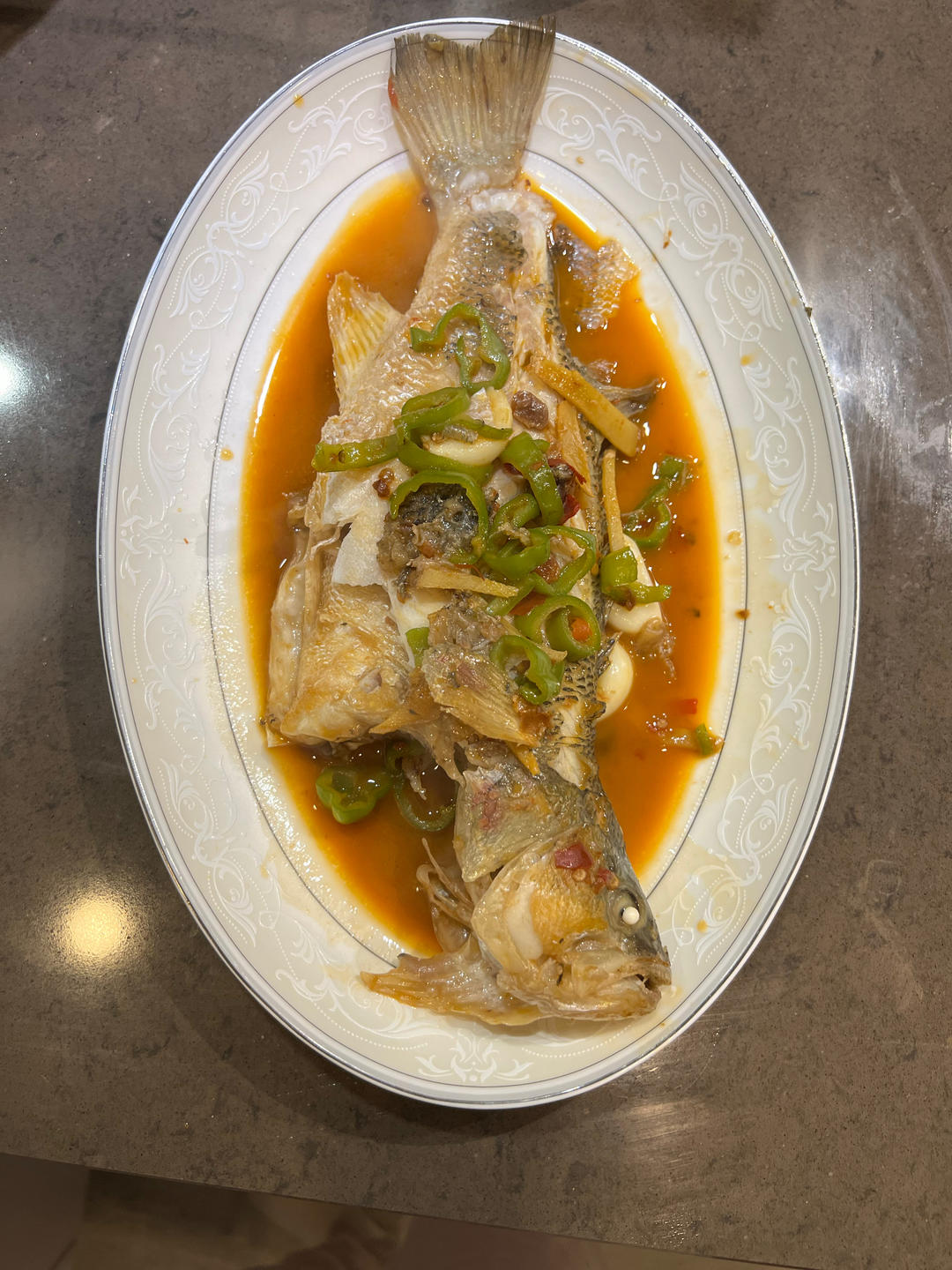 红烧鲈鱼🐟（超好吃）