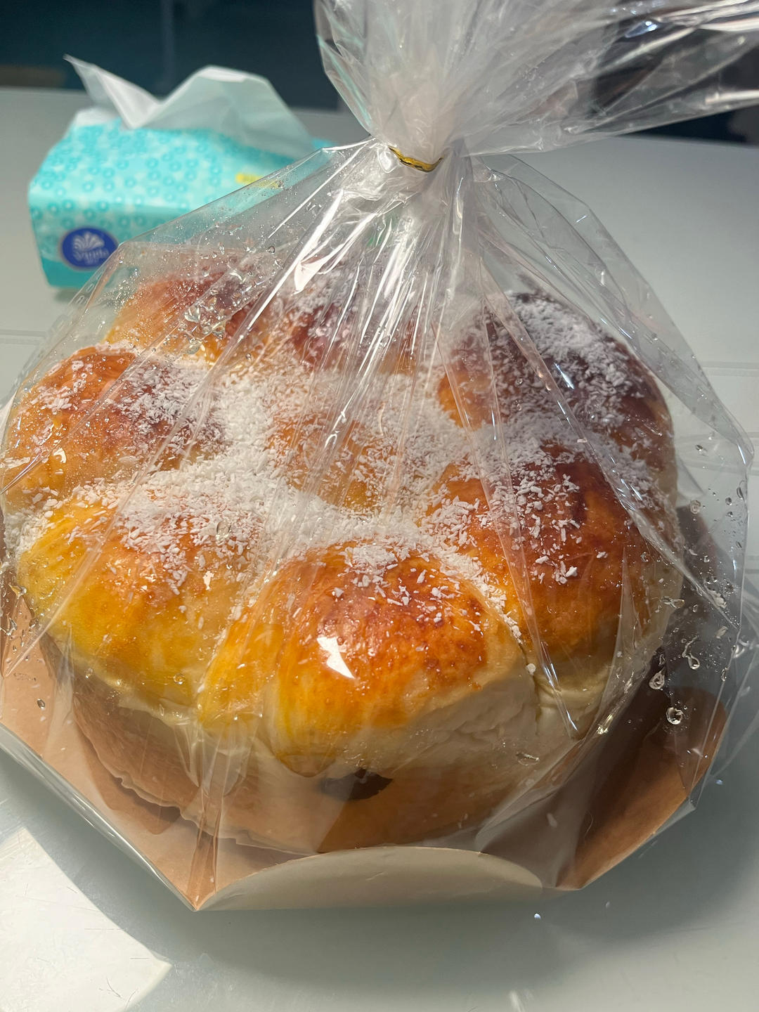 黄油椰蓉奶香大面包