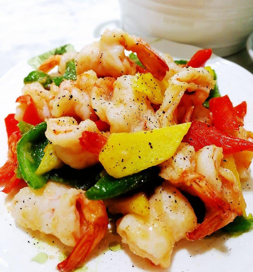 笪笪兔做的温州地方菜肴——敲虾