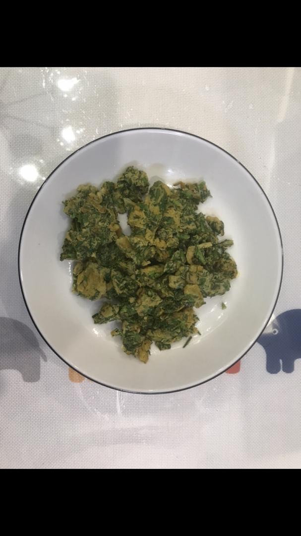 鸡蛋的各种演绎法：茴香炒鸡蛋