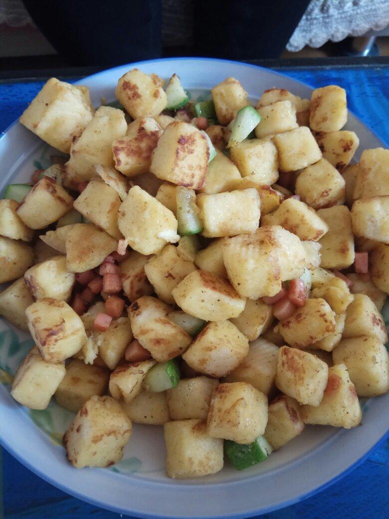 元气早餐【孜然炒馒头】