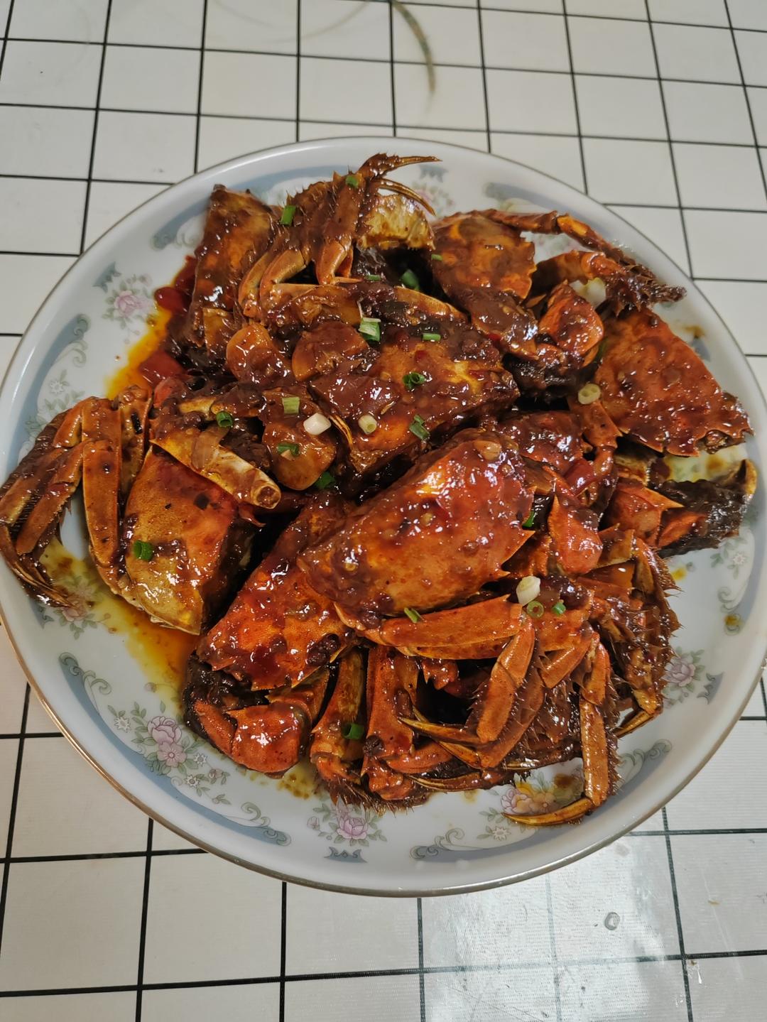 红烧螃蟹