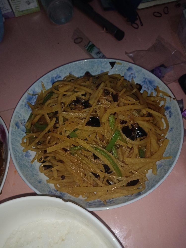 青椒土豆丝