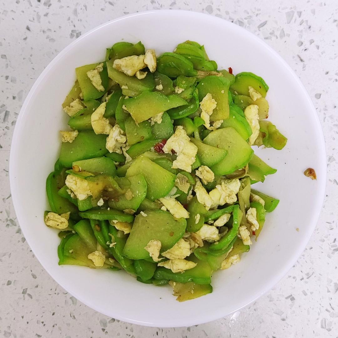 家常素菜佛手瓜炒鸡蛋🥚