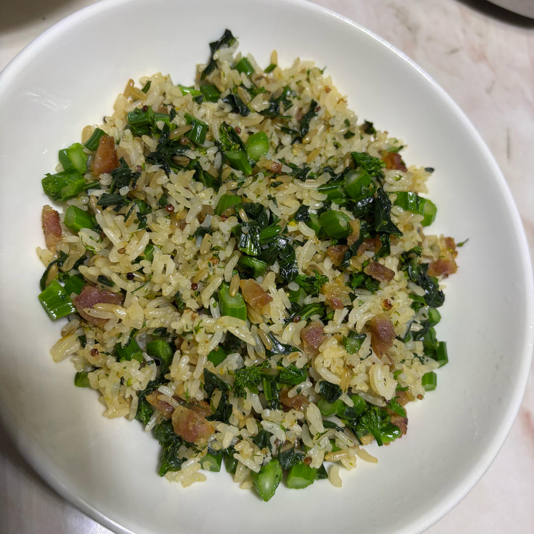 菜饭，不怕长胖的炒饭🤣🤣