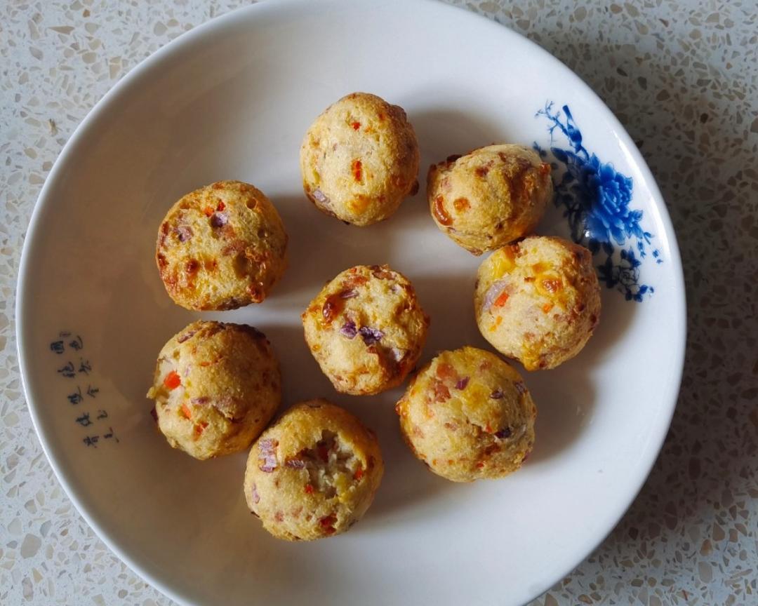 空气炸锅之豆渣丸子