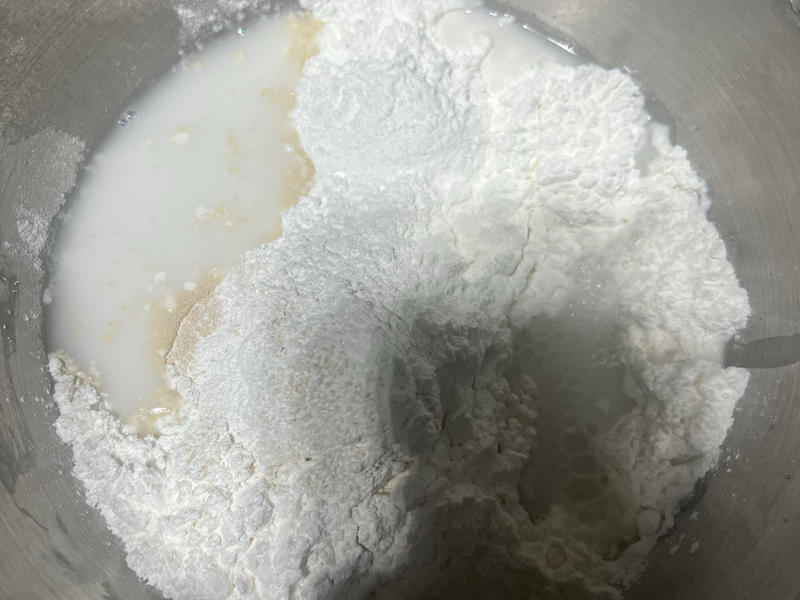 纯奶手撕吐司的做法 步骤1