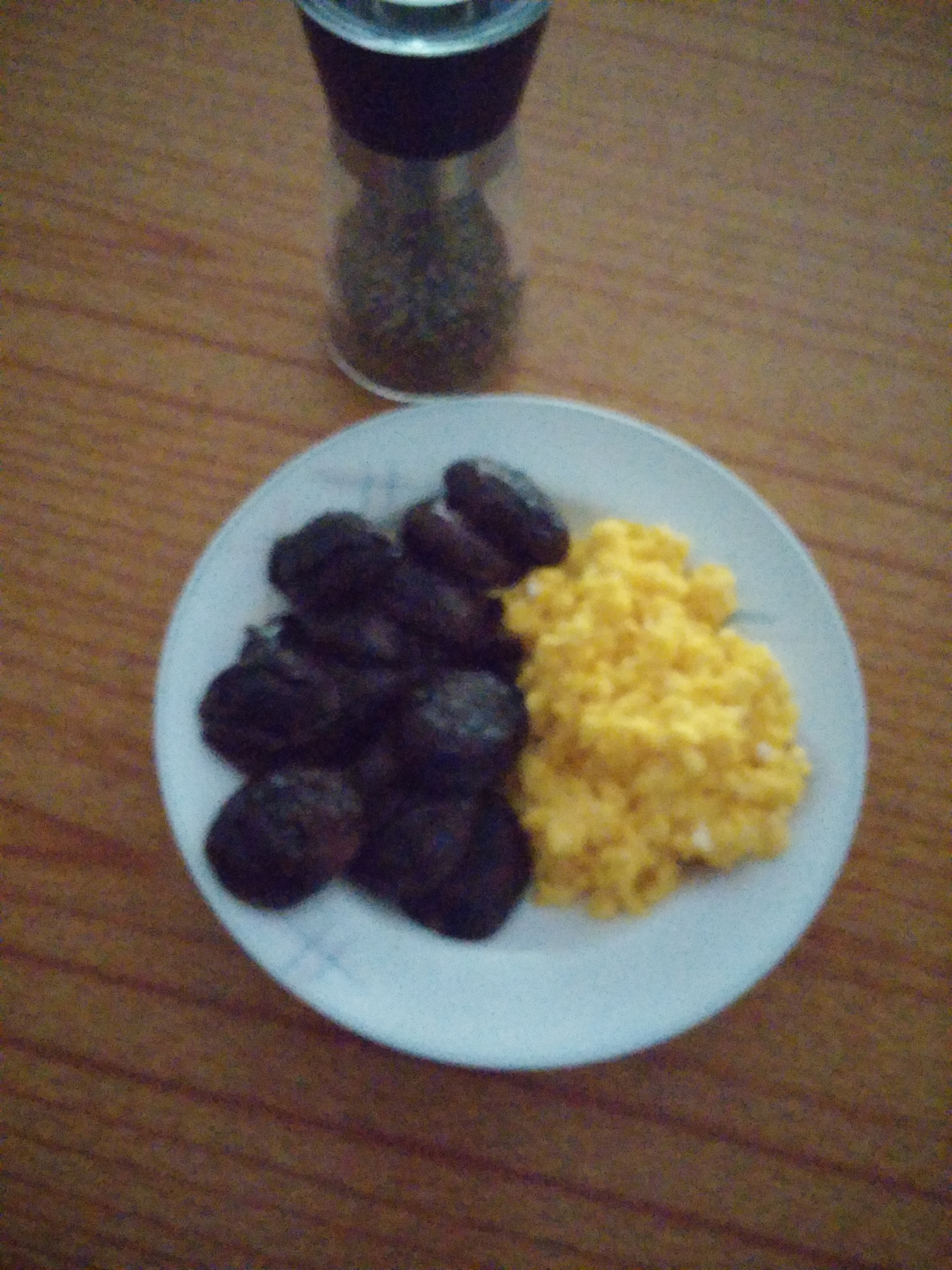 有Scrambled Egg的营养早餐