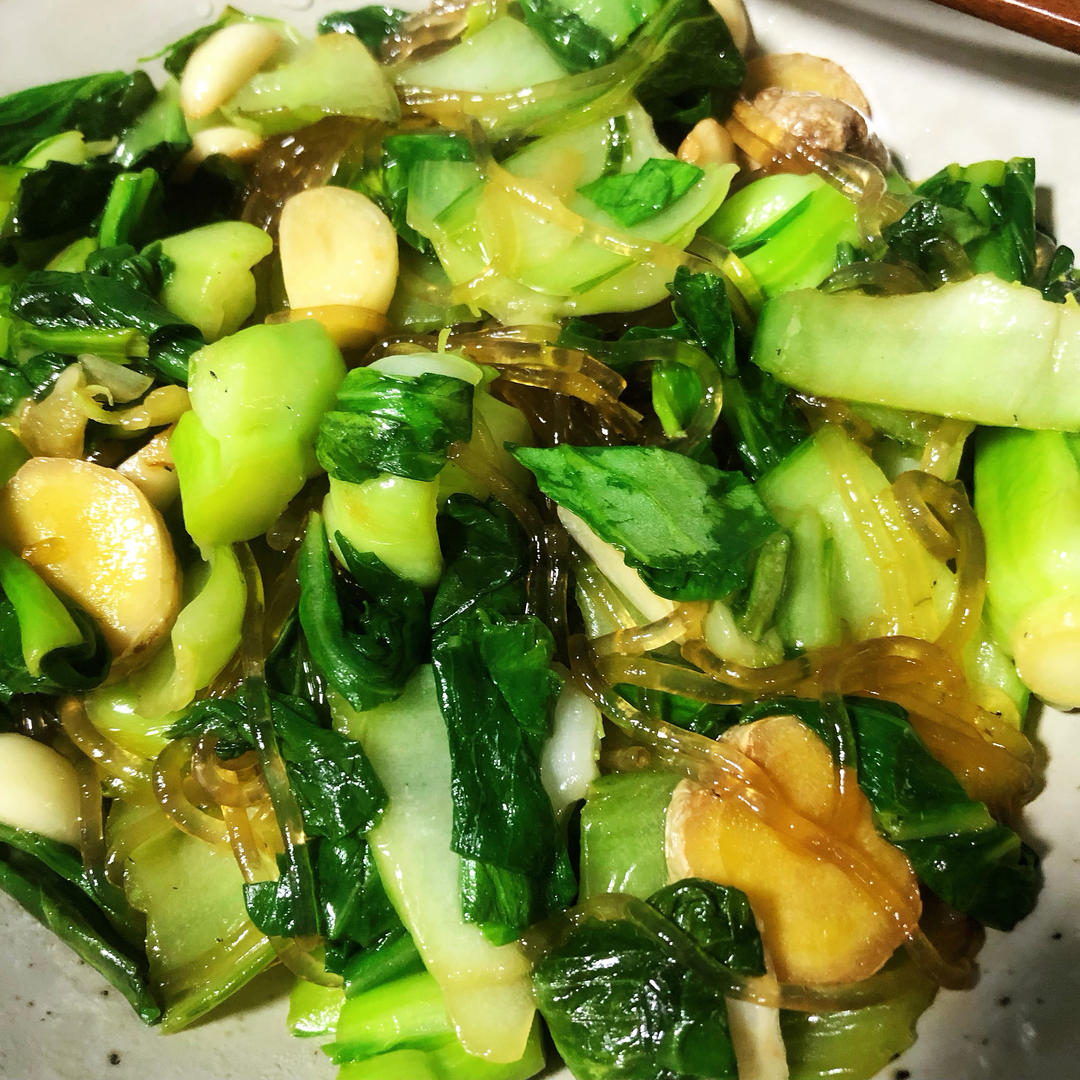 超级下饭❤️粉条炒小白菜