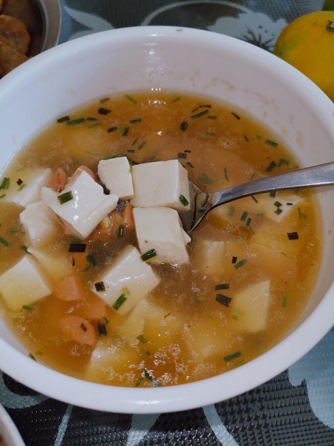 三鲜内酯豆腐