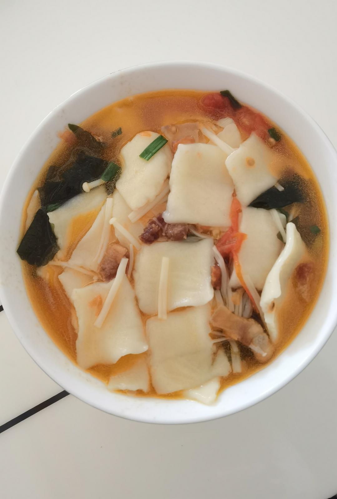 正宗新疆羊肉汤揪面片