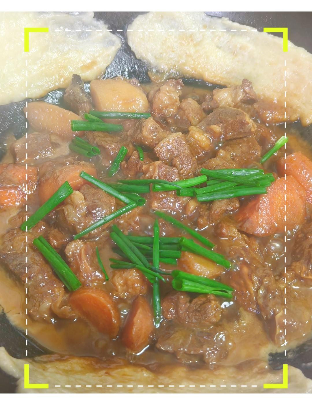 沙沙土豆胡萝卜炖牛肉