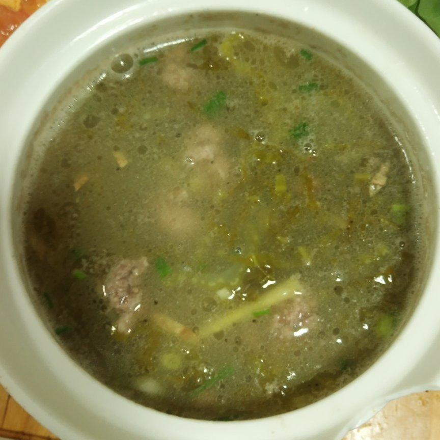 酸菜米豆汤 好吃到汤汁都全喝掉