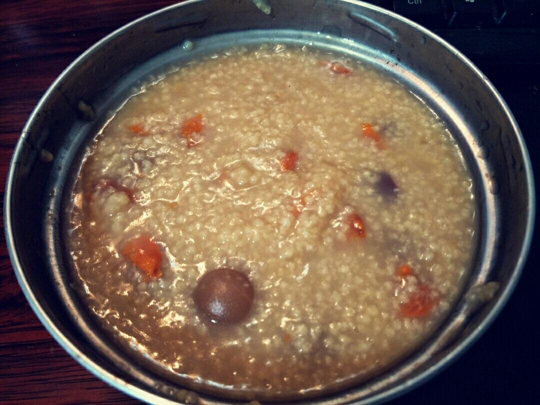 红枣桂圆小米粥