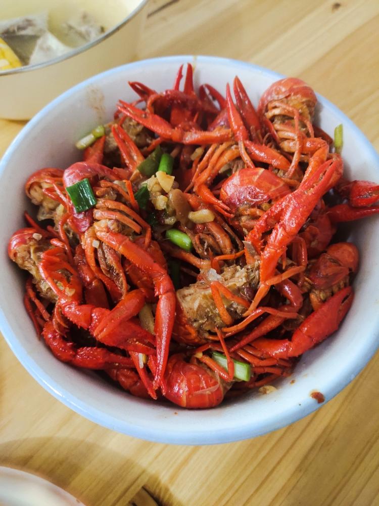 简易版麻辣小龙虾