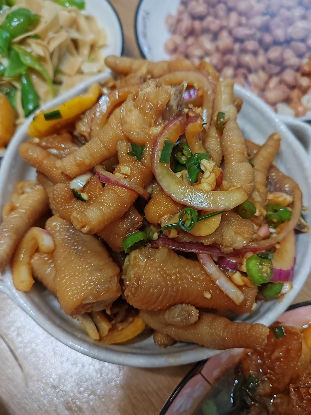【柠檬酸辣鸡爪】自制超级无敌美味的网红鸡爪
