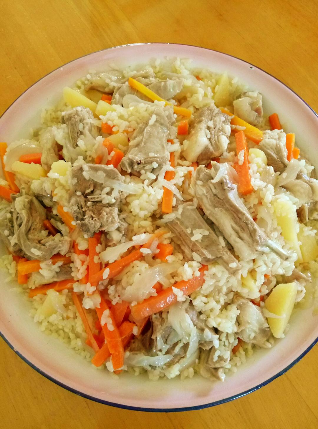 电饭煲版手抓饭