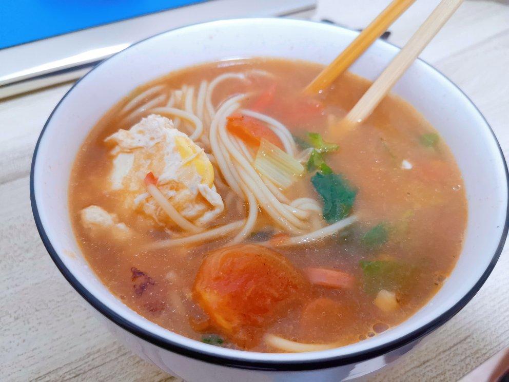 超级入味好吃的番茄鸡蛋面