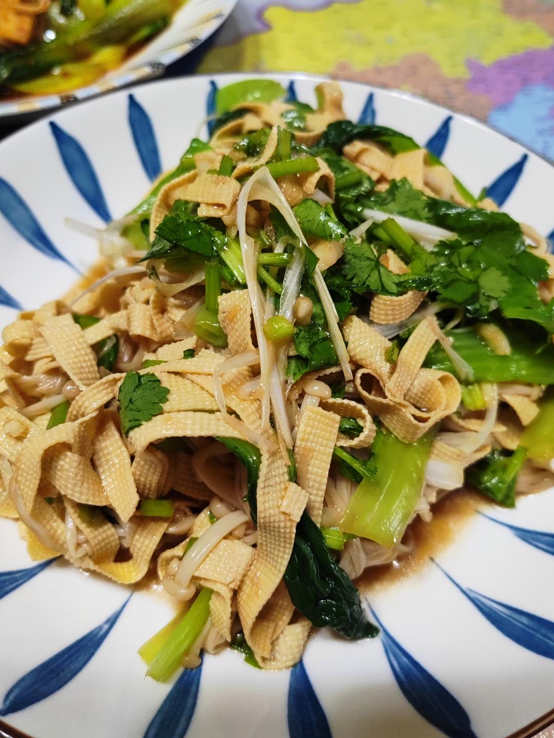 凉拌豆腐丝的做法
