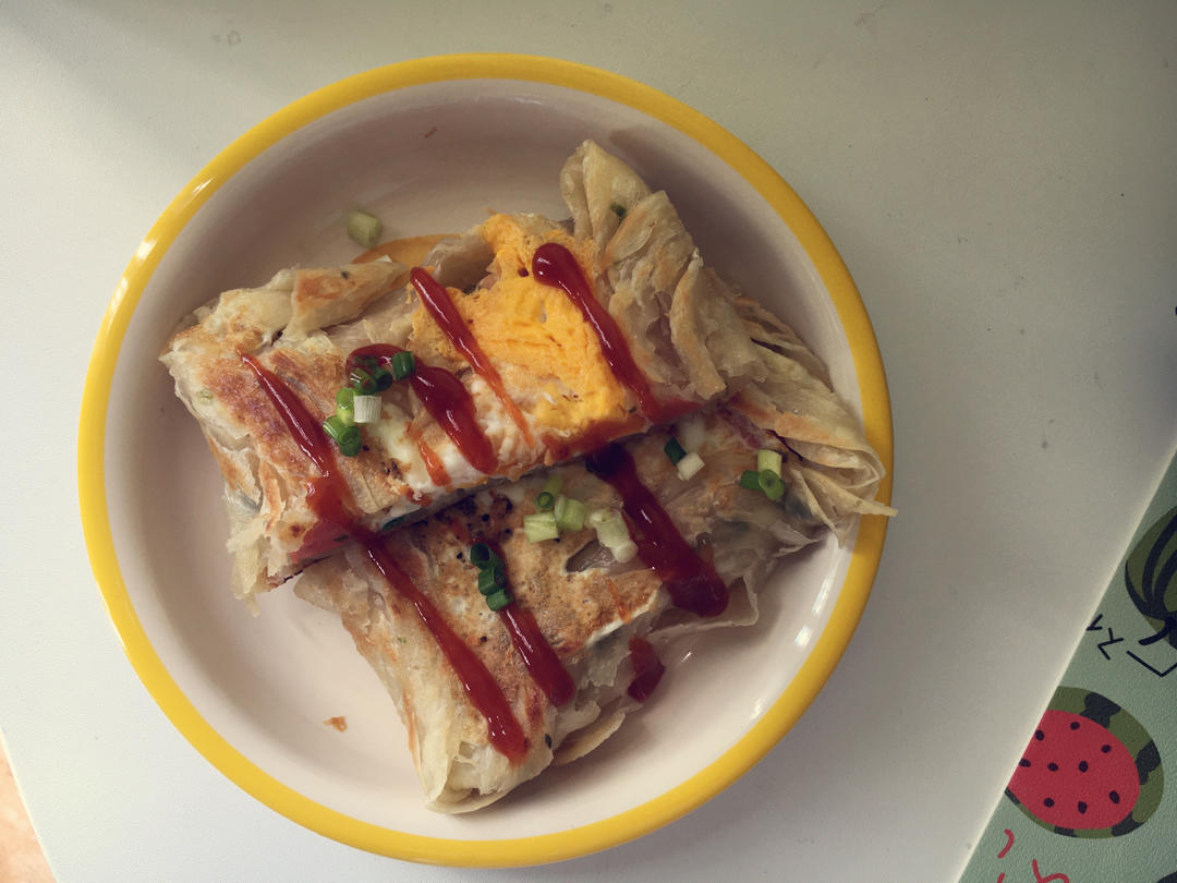 手抓饼创意吃法