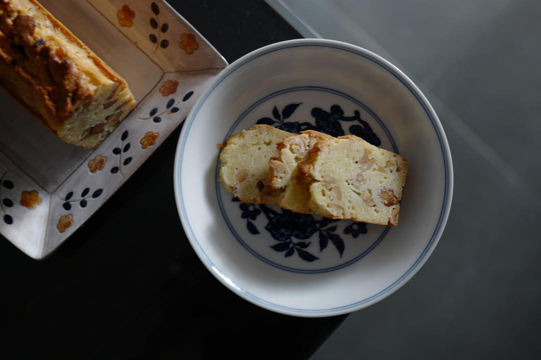 咸黄油腰果磅蛋糕