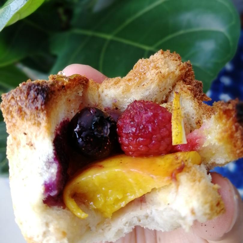 十分钟水果吐司挞的做法