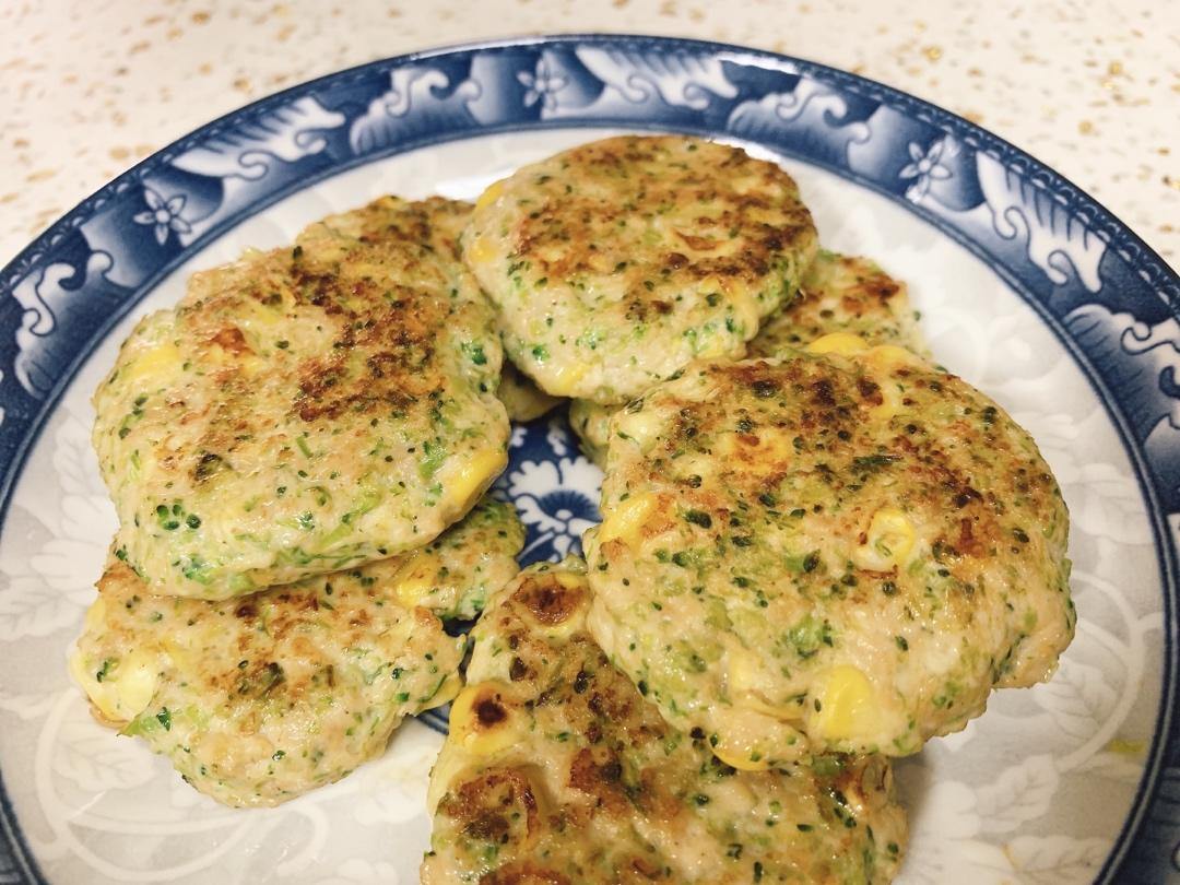 减肥餐低脂鸡胸肉饼