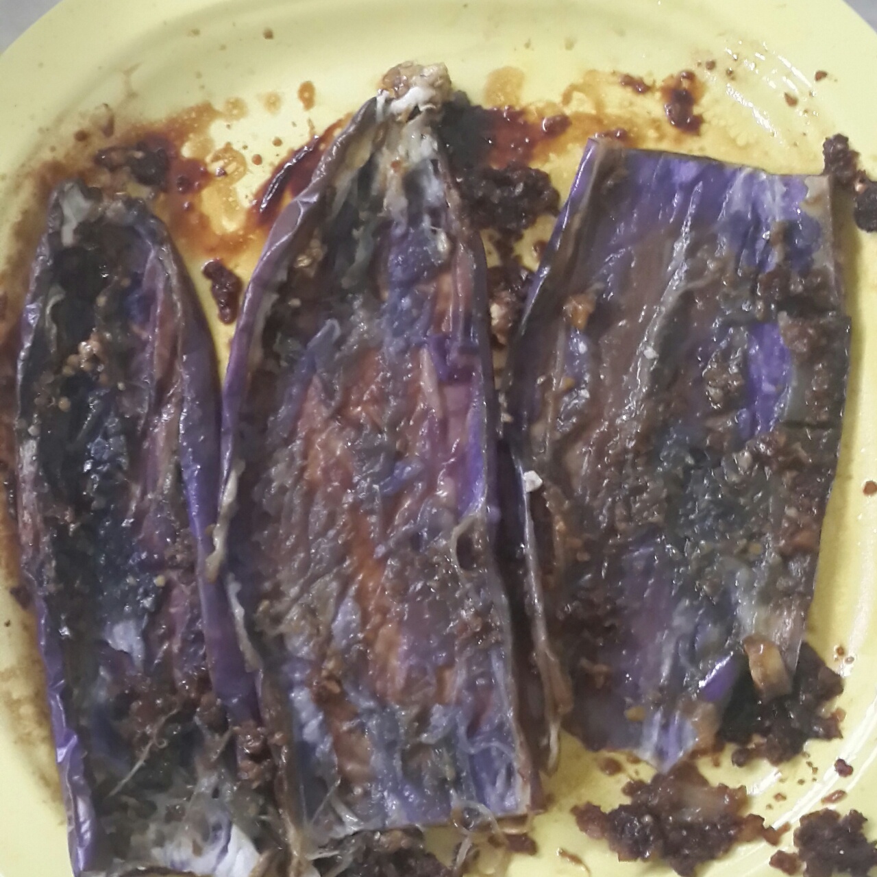 微波炉做出街头烧烤风的茄子