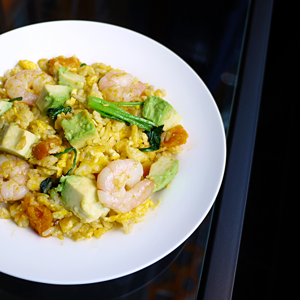 兮兮doublec做的牛油炒饭系列