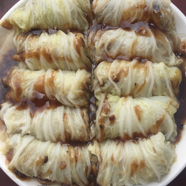 肉酿白菜卷