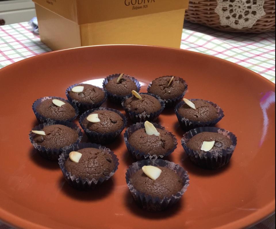 巧克力马芬（超级简单）的做法